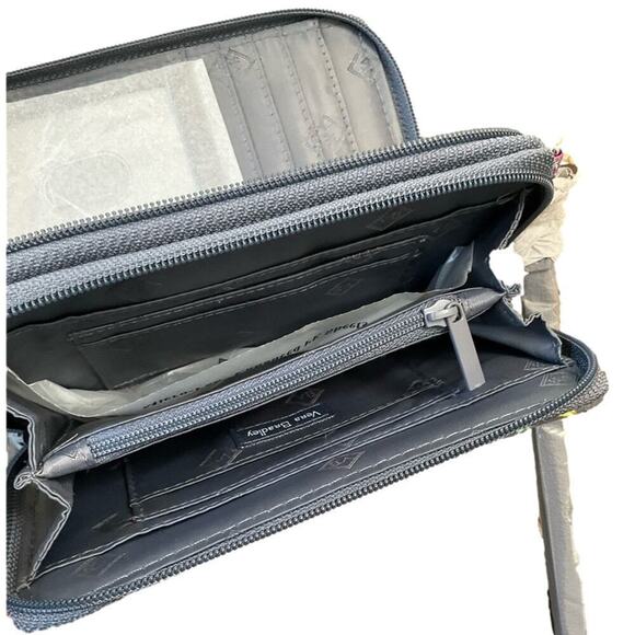 Vera Bradley Disney Mickey and Friends Gray All in One Crossbody Wristlet by NWT - Picture 5 of 10